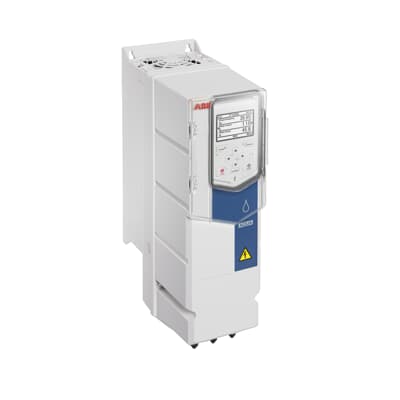 ACQ580 Water-dedicated all-compatible drives from 0.75 to 500 kW.