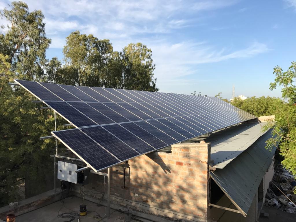 50Kwp Industrial Shed at Jodhpur,Rajasthan (Net Metering)