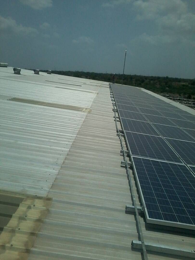 25Kwp Industrial Shed at Kheda, Gujarat (Net Metering)