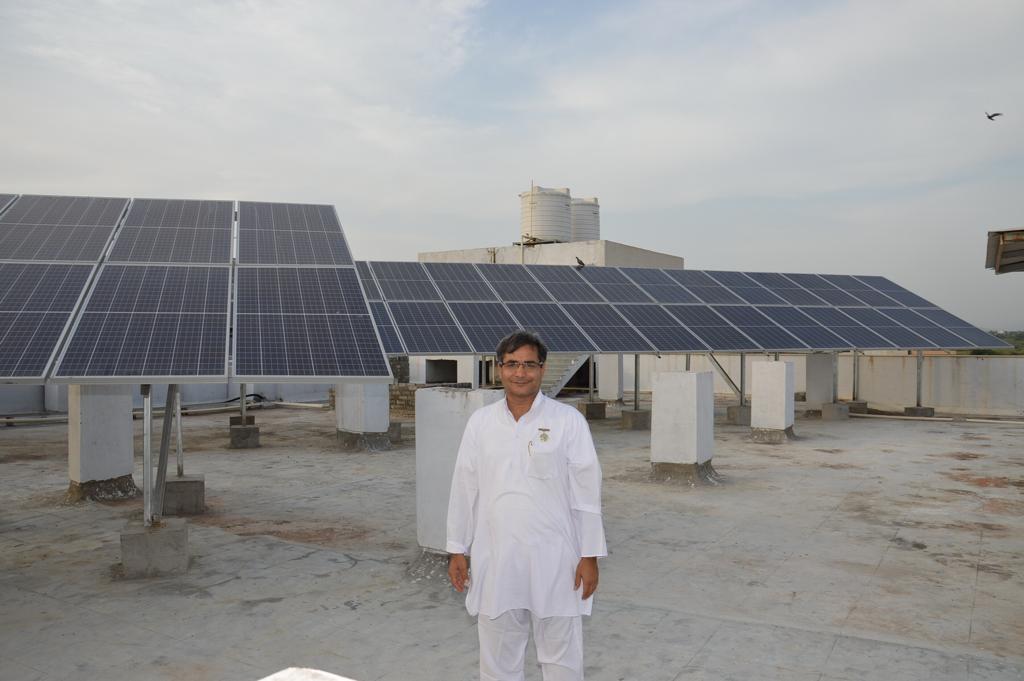 100Kwp Industrial Roof Top at Abu Road, Rajasthan (Net Metering)