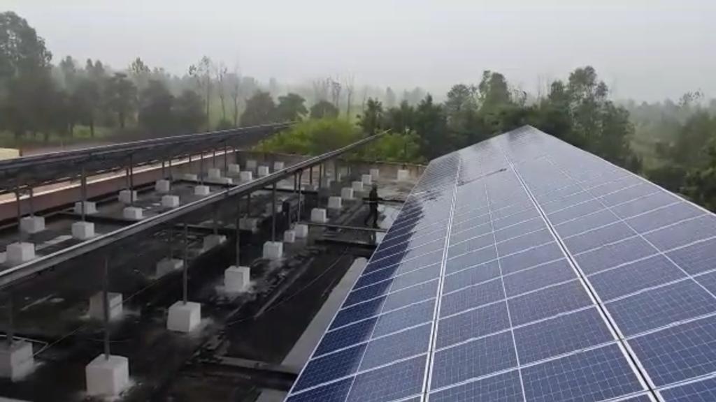 100Kwp Commercial Roof Top at Bijnor,Uttar Pradesh (Net Metering)