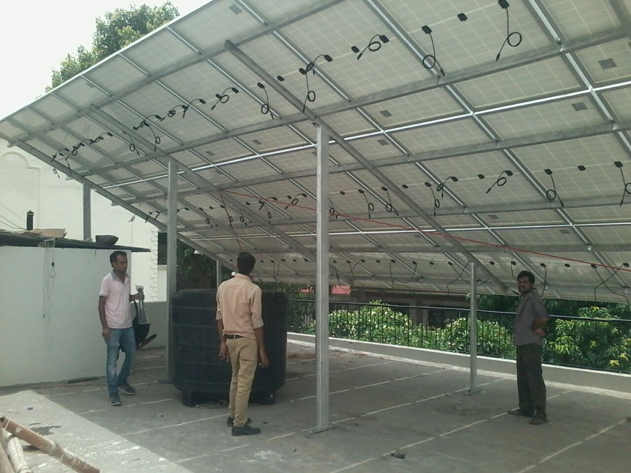15KWp Residential Rooftop Lajpat Nagar, New Delhi (Net Metering)