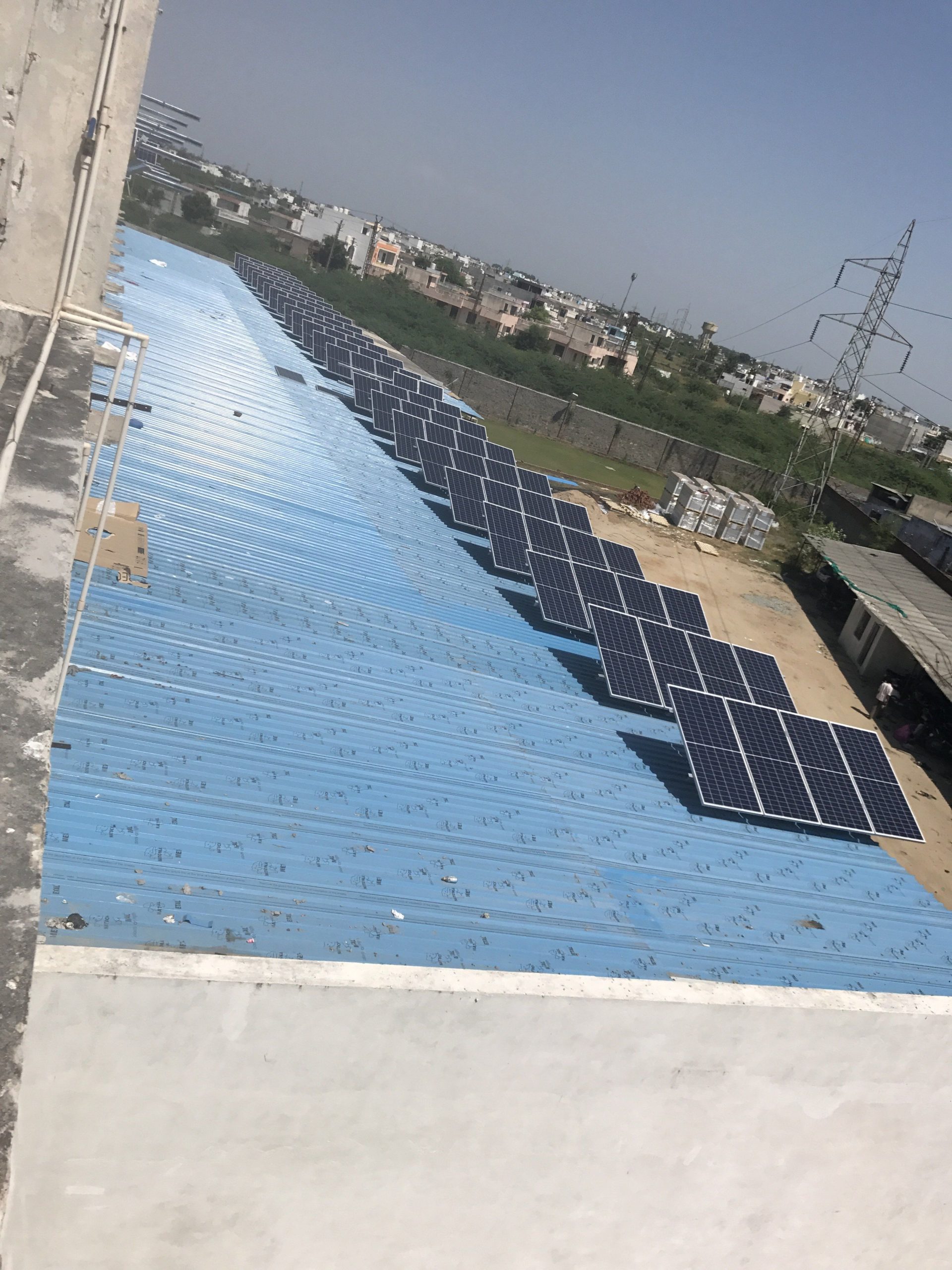 280Kwp Industrial Roof Top at Bhilwara, Rajasthan (Net Metering)