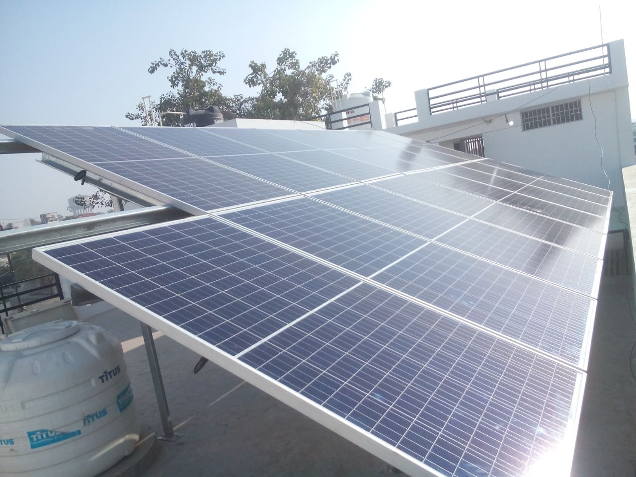 5Kwp Commercial Roof Top at Lucknow,Uttar Pradesh(Net Metering)