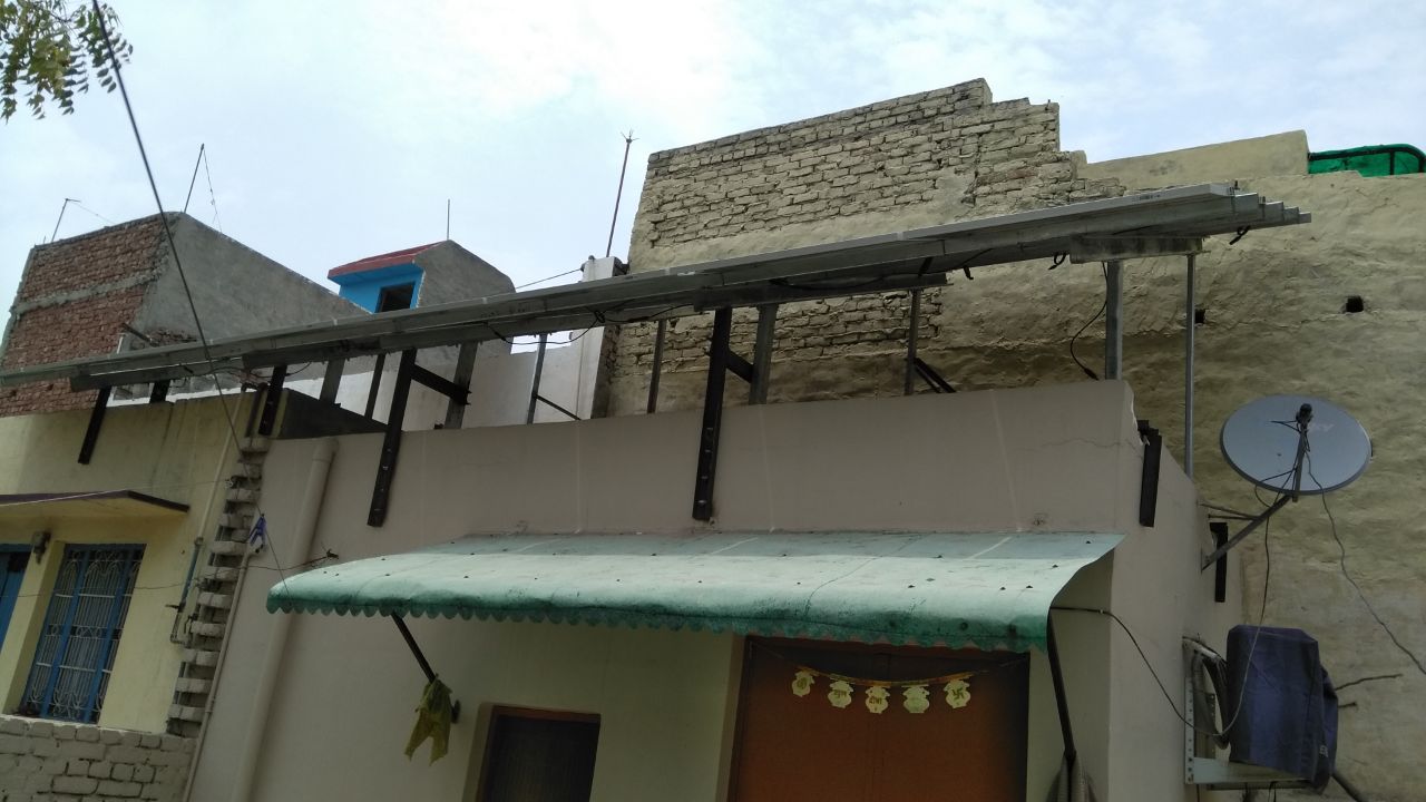5KWp Residential Rooftop Narela, New Delhi (Net Metering)