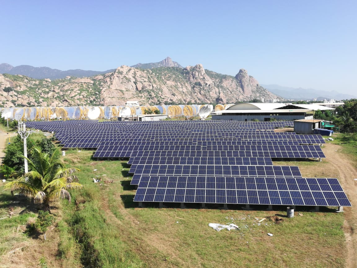 1000Kwp Ground Mounted at Abu Road, Rajasthan (Net Metering)