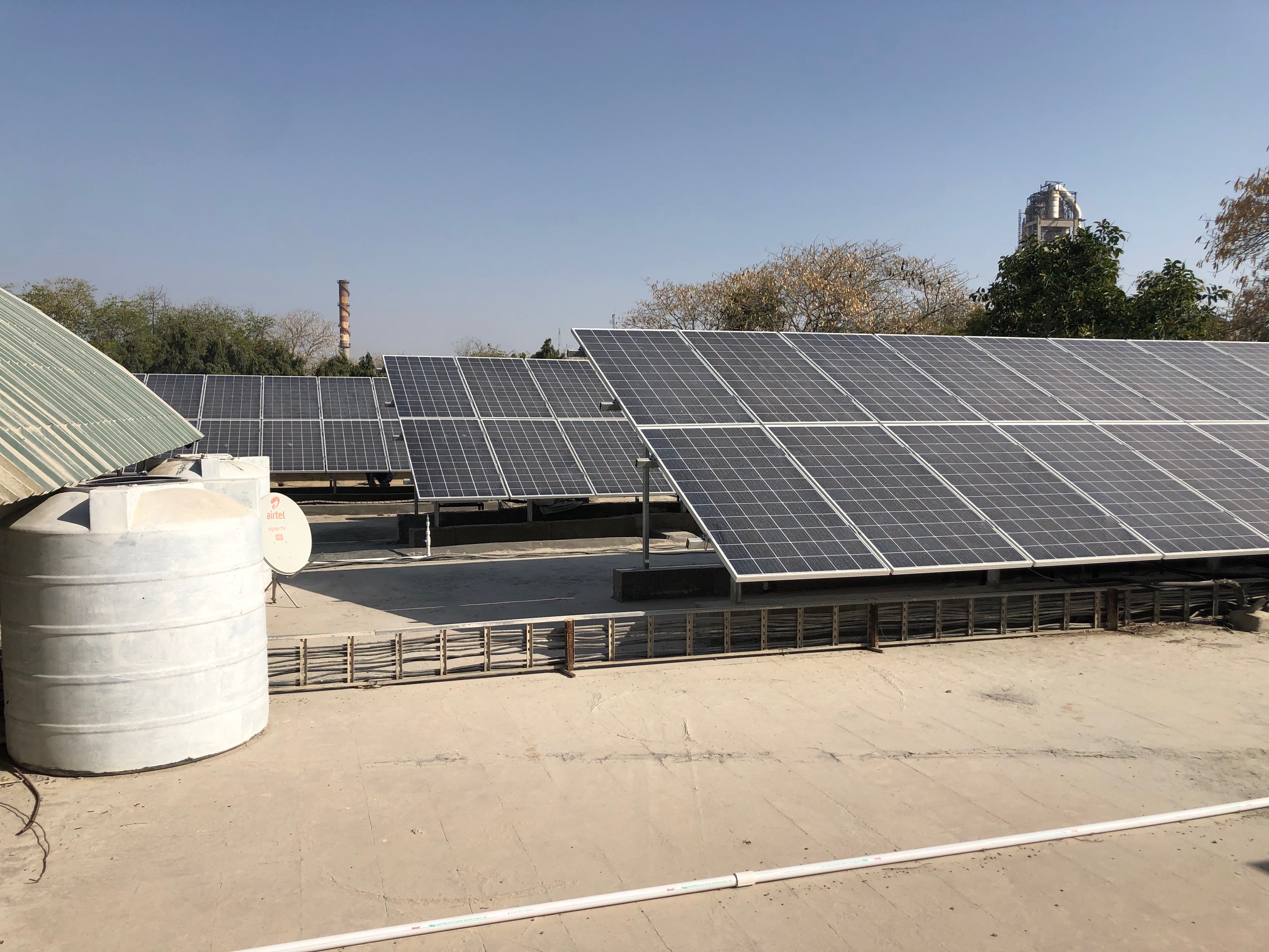 150KWp Industrial Roof Top at Gotan, Rajasthan (Self Consumption)