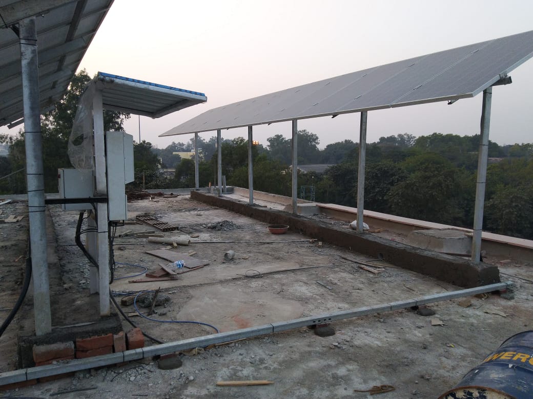 10Kwp Commercial Roof Top at Lucknow,Uttar Pradesh (Self Consumption)