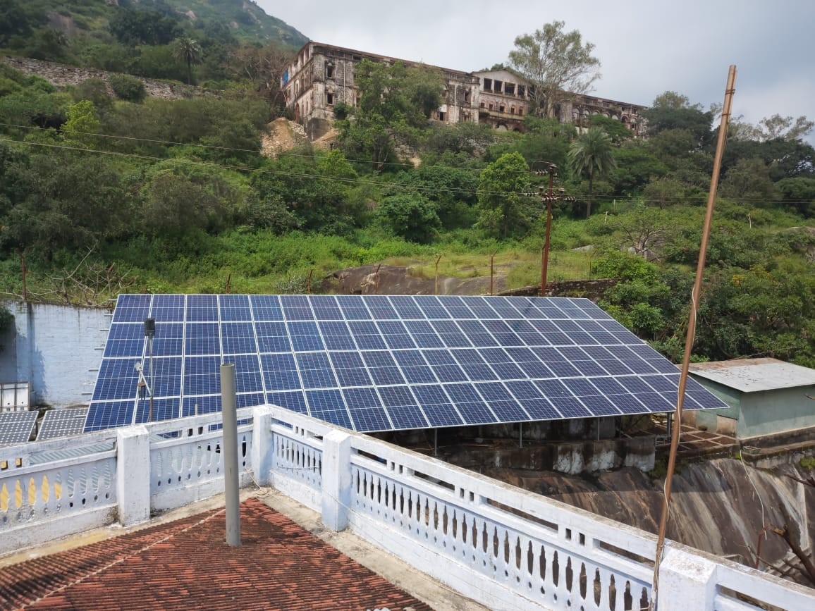 25Kwp Ground Mounted at Mount Abu, Rajasthan(Self Consumption)