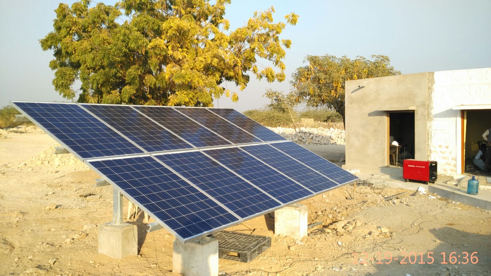 2.5 Kwp Off Grid Plant at Chittorgarh, Rajasthan (Self Consumption)